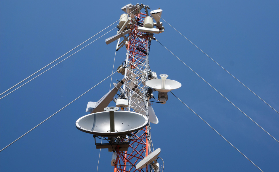 Antena de infraestructura proveedora de servicio de internet